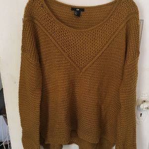 Cozy mustard sweater